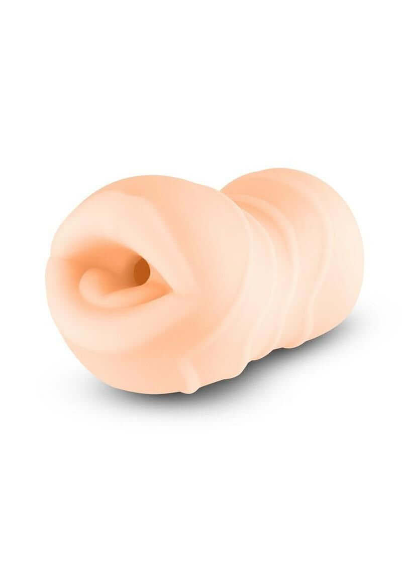 Pocket Pals Stroker Mouth Vanilla, a realistic stroker toy for enhanced pleasure and satisfaction.