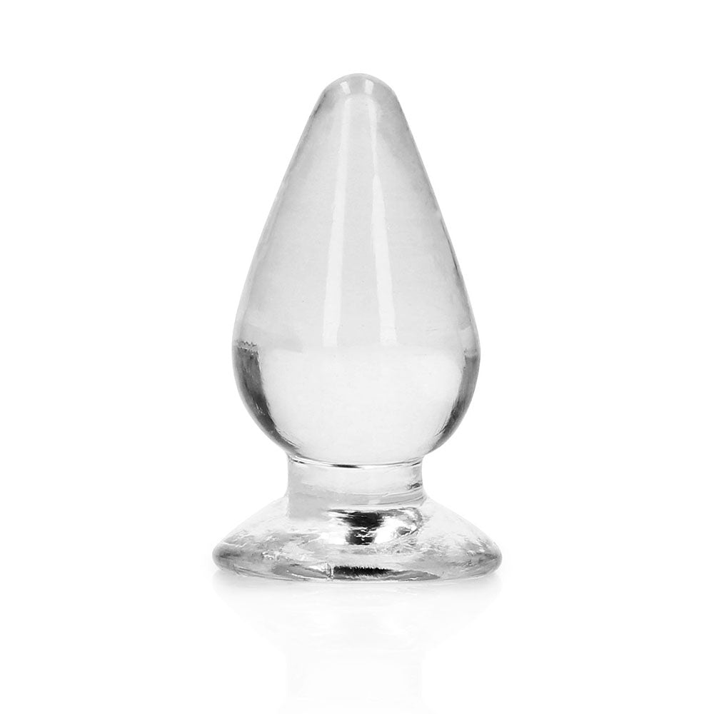 RealRock Crystal Clear 4.5 inches Anal Plug Clear