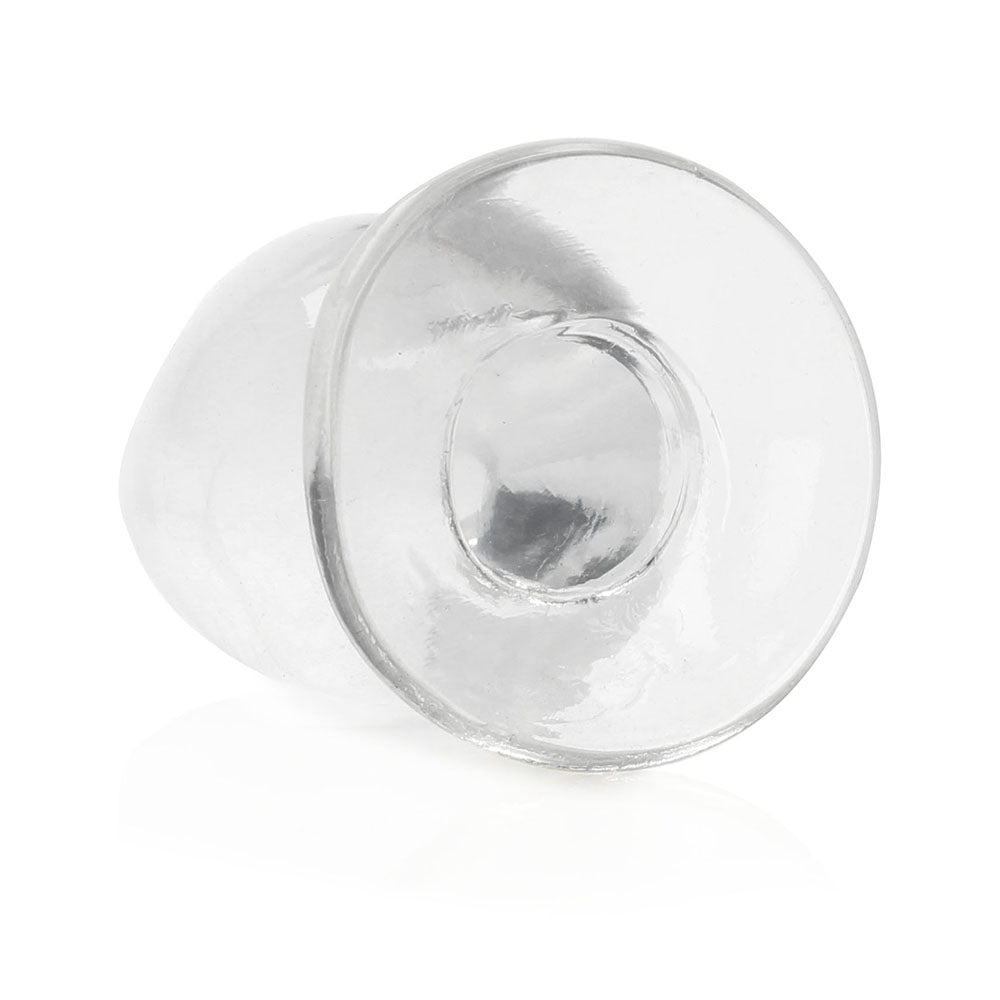 RealRock Crystal Clear 4.5 inches Anal Plug Clear