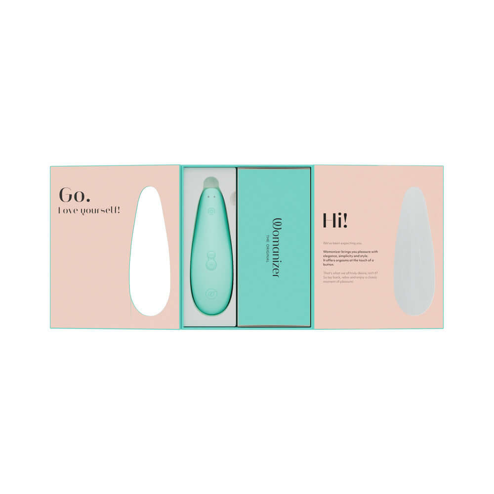 Womanizer x Marilyn Monroe Classic 2 Special Edition Pleasure Air Clitoral Stimulator Mint