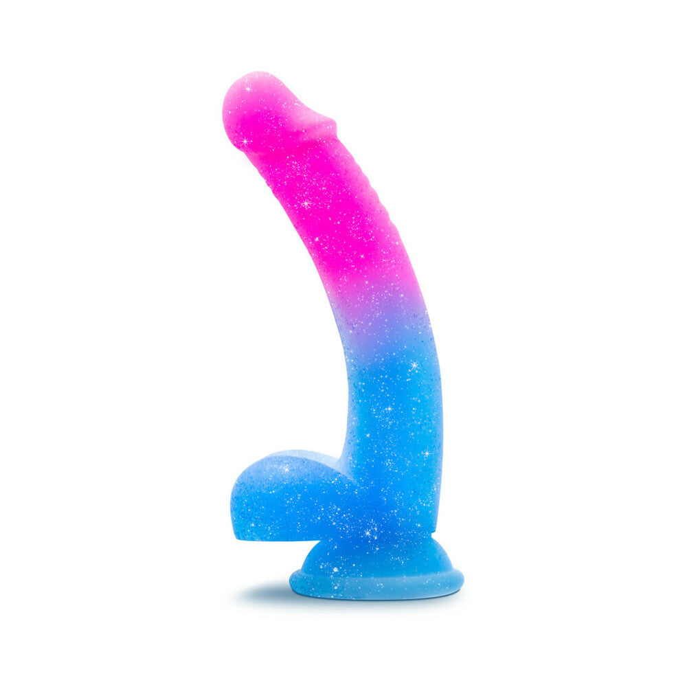 Blush Avant Chasing Sunsets 7.75 inches Silicone Dildo with Balls & Suction Cup Mermaid