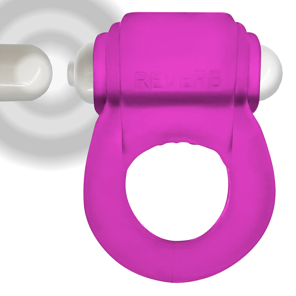 Oxballs Glowdick Cockring With LED Pink Ice, featuring smooth silicone and an eye-catching design.