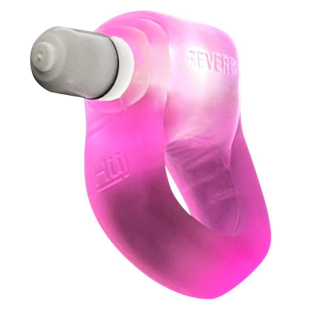 Oxballs Glowdick Cockring With LED Pink Ice features a vibrant pink design and ergonomic shape for enhanced comfort and pleasure.