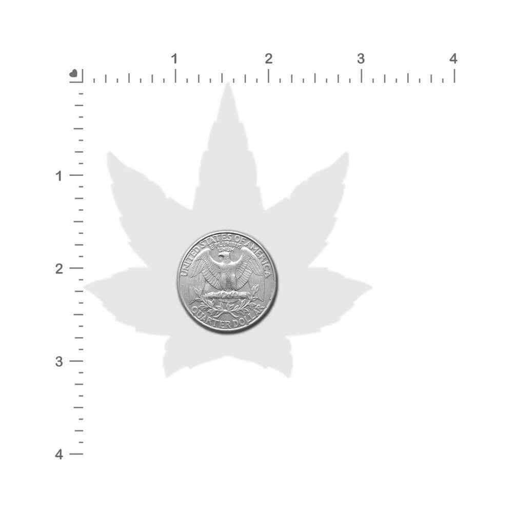 Pastease Indica Pot Leaf: Green Weed Nipple Pasties