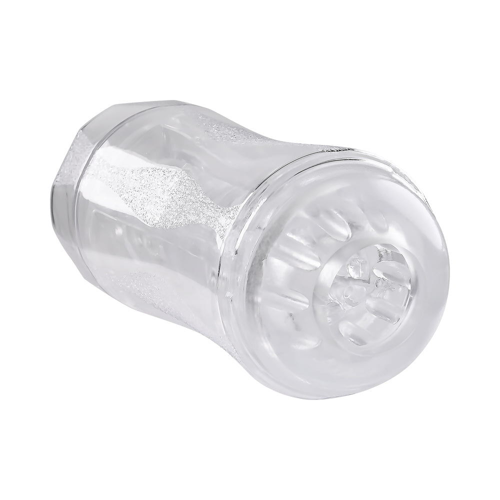 Gender X Double Fantasy Dual Entry Stroker Clear