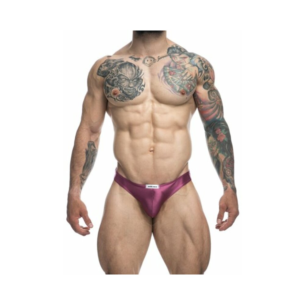 MaleBasics JUSTIN + SIMON Classic Bikini Wine S