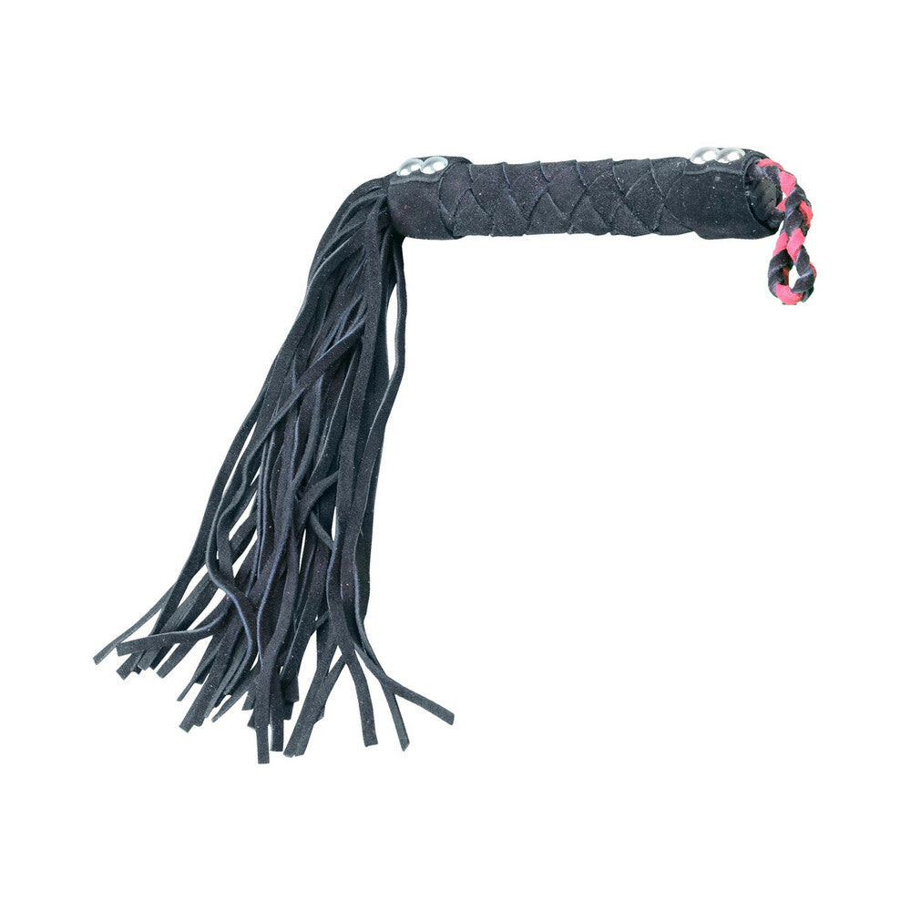 Ple'sur 15.5 inches Leather Flogger Black