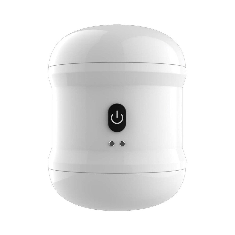 Nasstoys Dynamo Rechargeable Vibrating Masturbator Cylinder White