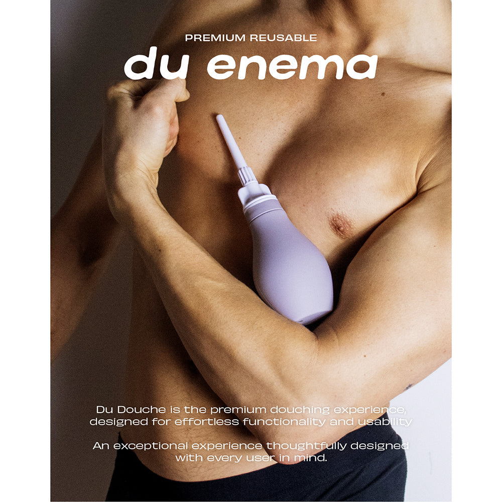 Du Douche Stone showcased with premium reusable design for ultimate cleansing experience.