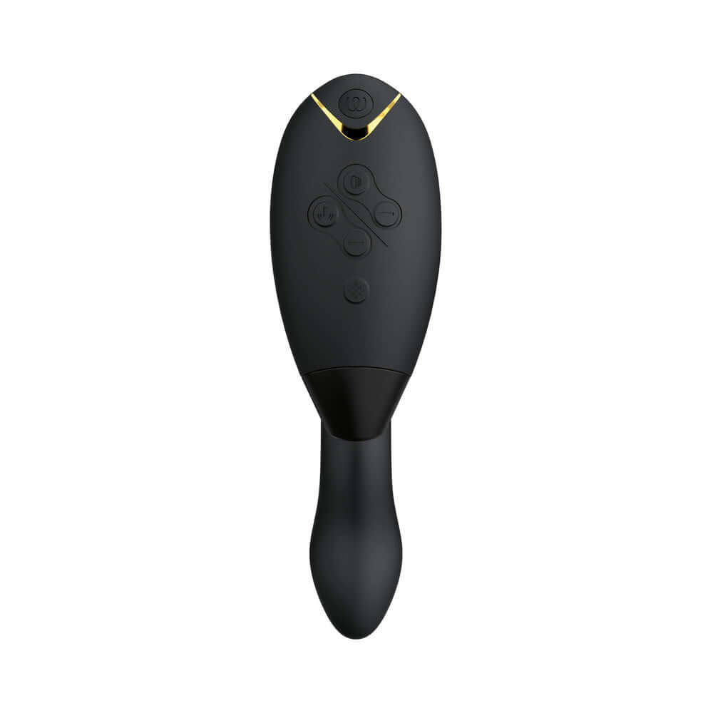 Womanizer Duo 2 Silicone Rechargeable Clitoral and G-Spot Stimulator - Black