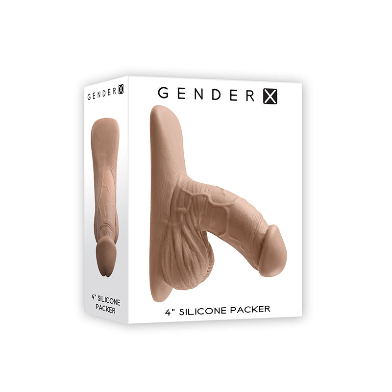 Gender X 4 inches Silicone Packer Medium
