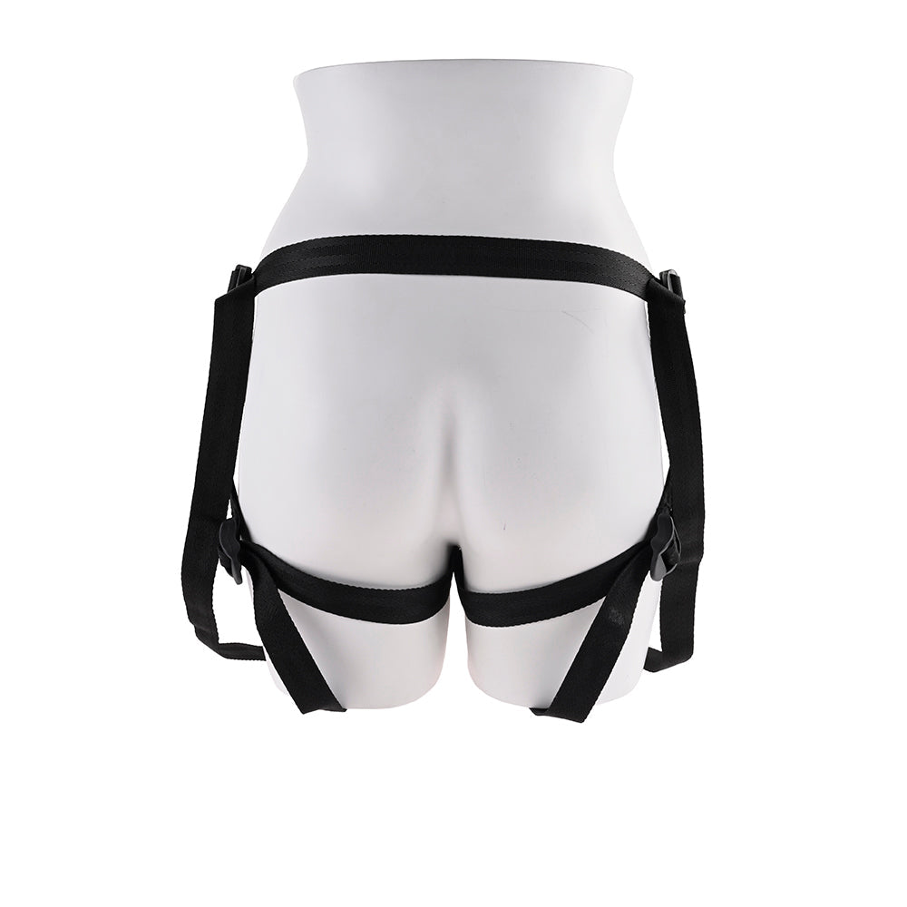 Sportsheets Saffron Silicone Pegging Kit with Adjustable Strap-On Harness & 5 inches Dildo