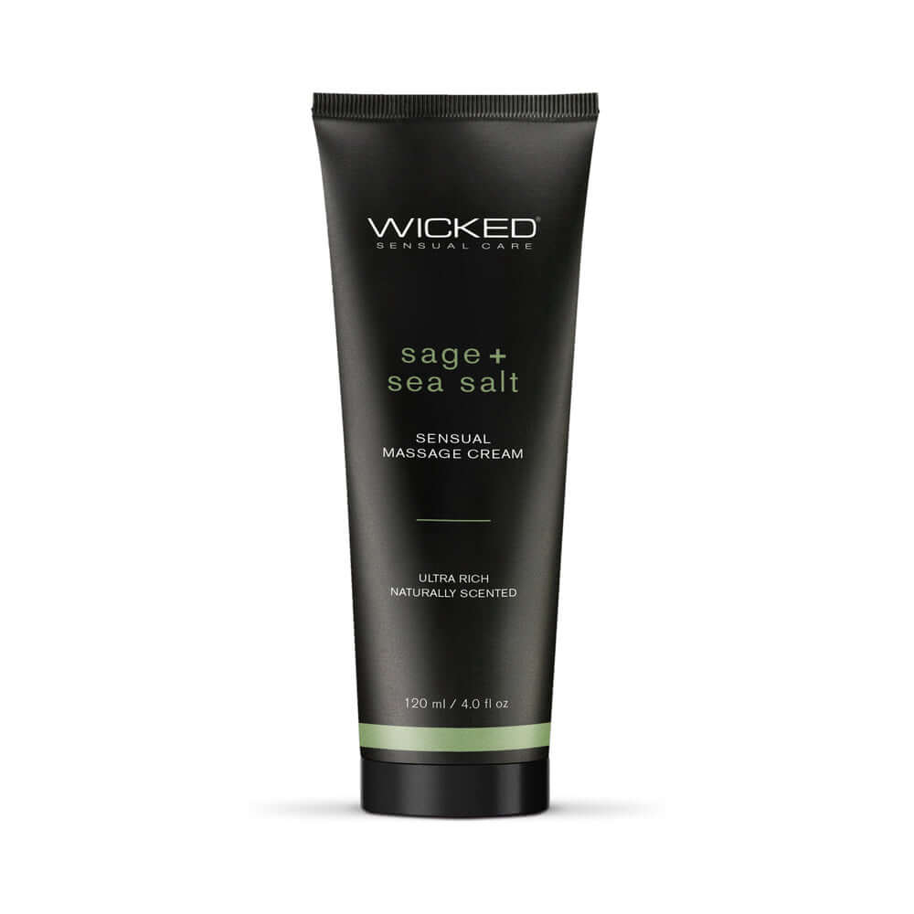 Wicked Sage + Sea Salt Sensual Massage Cream 4 oz.