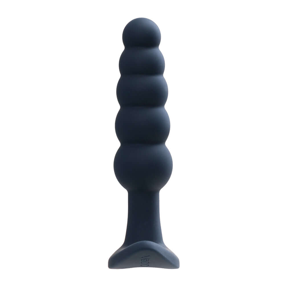 VeDO Plug Rechargeable Silicone Vibrating Anal Plug Black