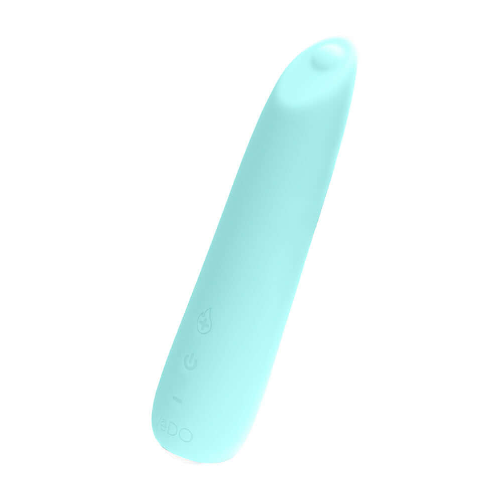 VeDO Boom Rechargeable Warming Silicone Slimline Vibrator Turquoise