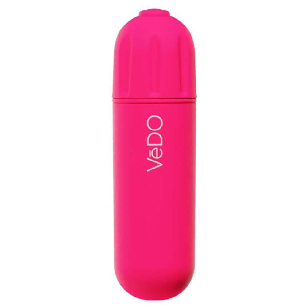 Vedo Nitro Rechargeable Bullet Pink, compact and powerful bullet vibrator in vibrant pink color.