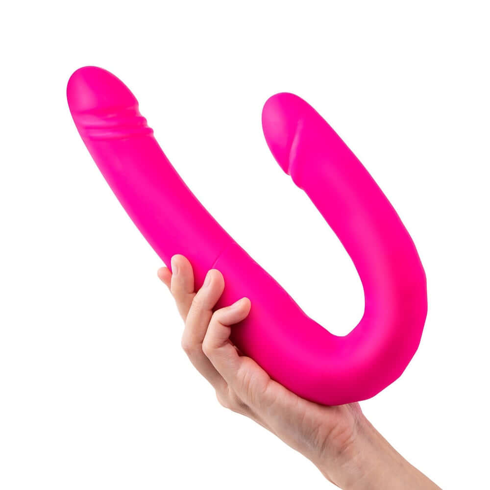 Together Duo Pink Vibrating Dildo