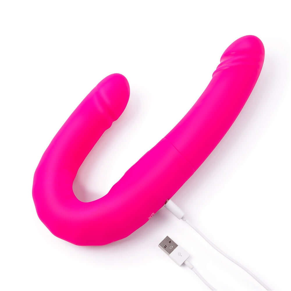 Together Duo Pink Vibrating Dildo