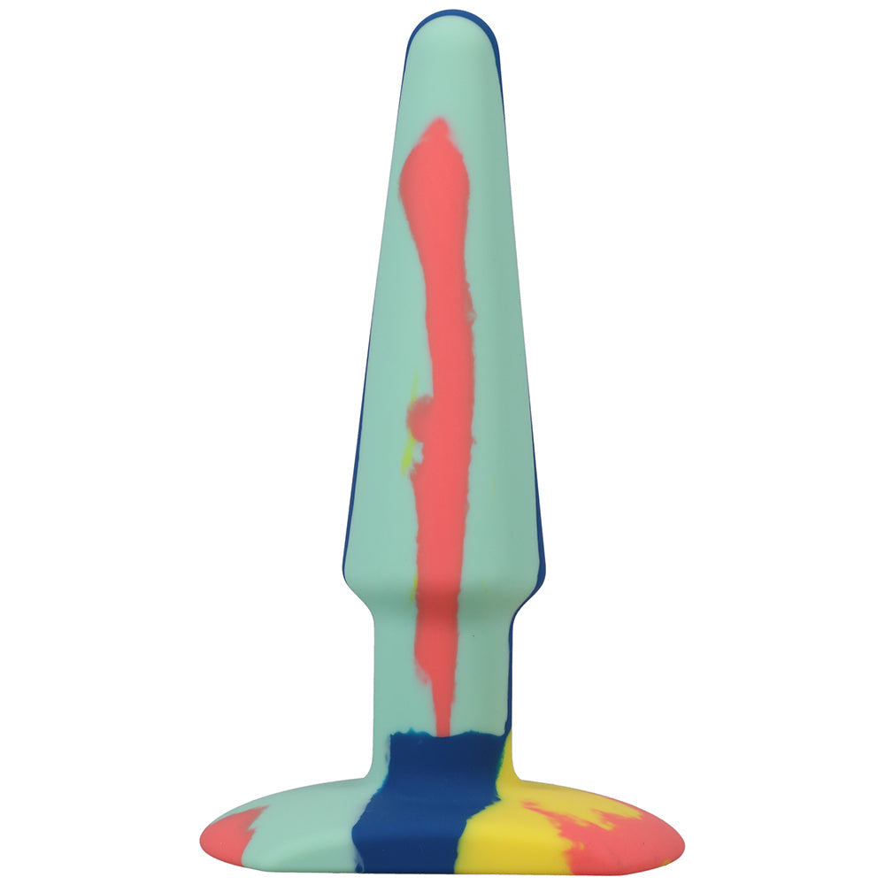 A-Play Groovy 5 inches Silicone Anal Plug Sunrise