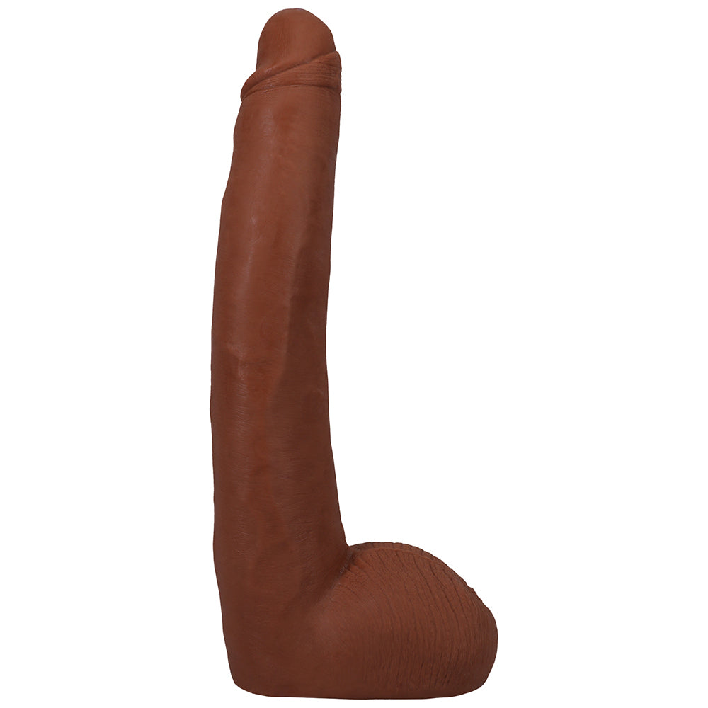 Signature Cocks Alex Jones ULTRASKYN 11 inches Dual Density Dildo with Removable Vac-U-Lock Suction Cup Tan