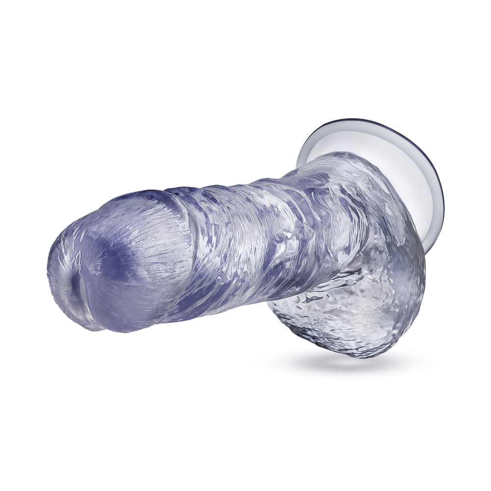 B Yours Plus Hearty n' Hefty 9 inches Dildo with Balls Clear