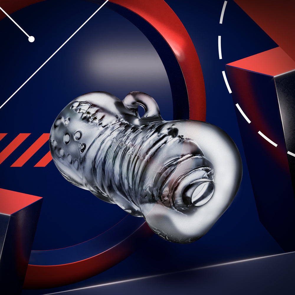 RIZE! Squeezy Ergonomic Stroker Clear