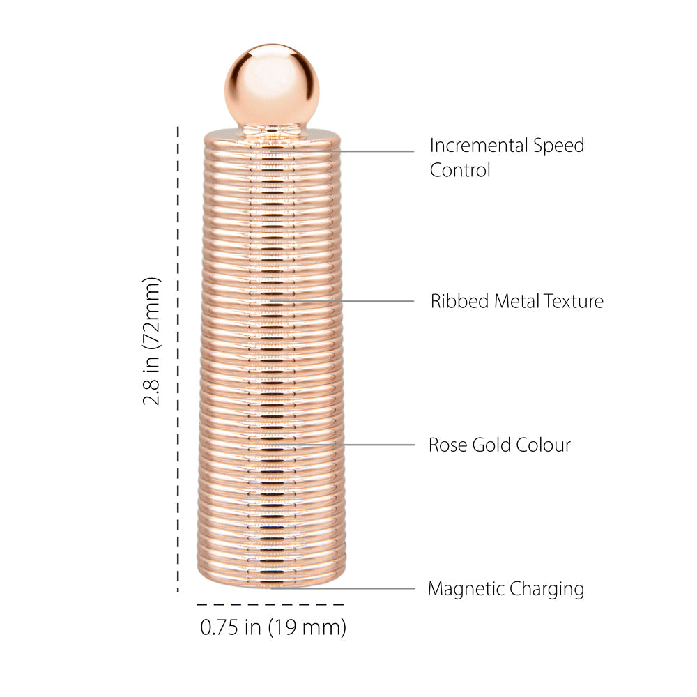 Pillow Talk Secrets Desires 6-Piece Silicone Mini Massager Set Navy