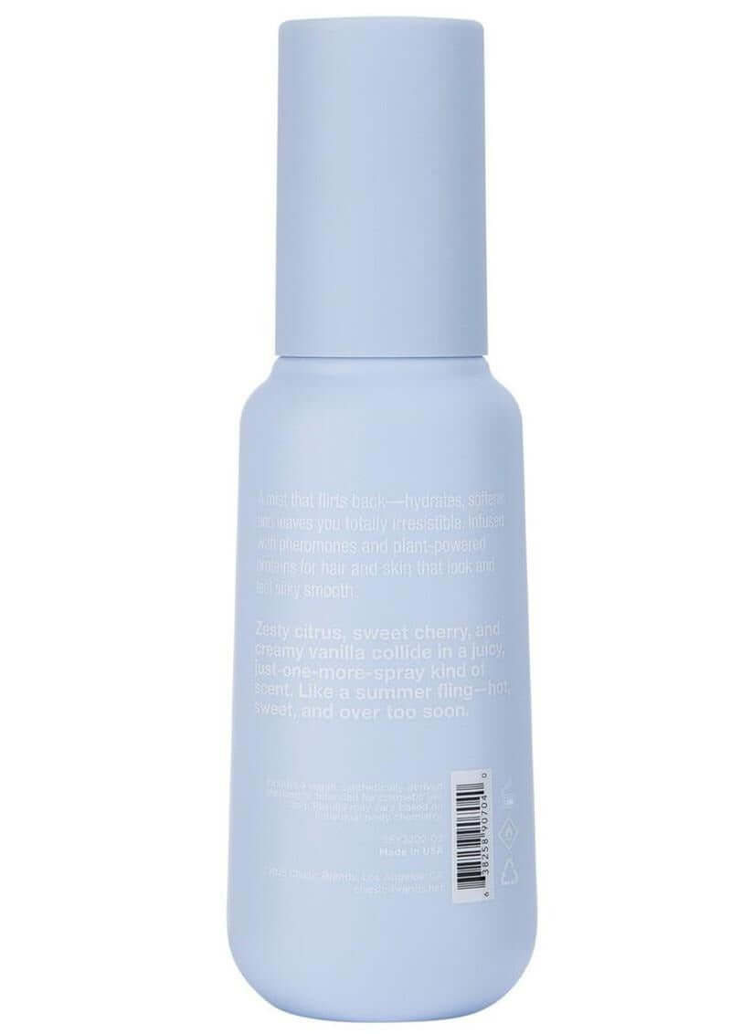 Simply Sexy Pheromone Hair & Body Mist Summer Crush 3.35 Oz bottle featuring a refreshing fragrance.