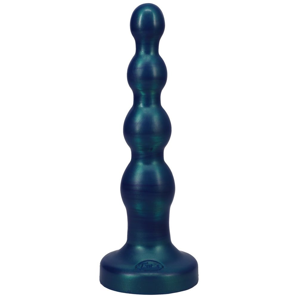 Tantus Ripple Large 8 inches Anal Beads Dildo Medium-Firm Malachite