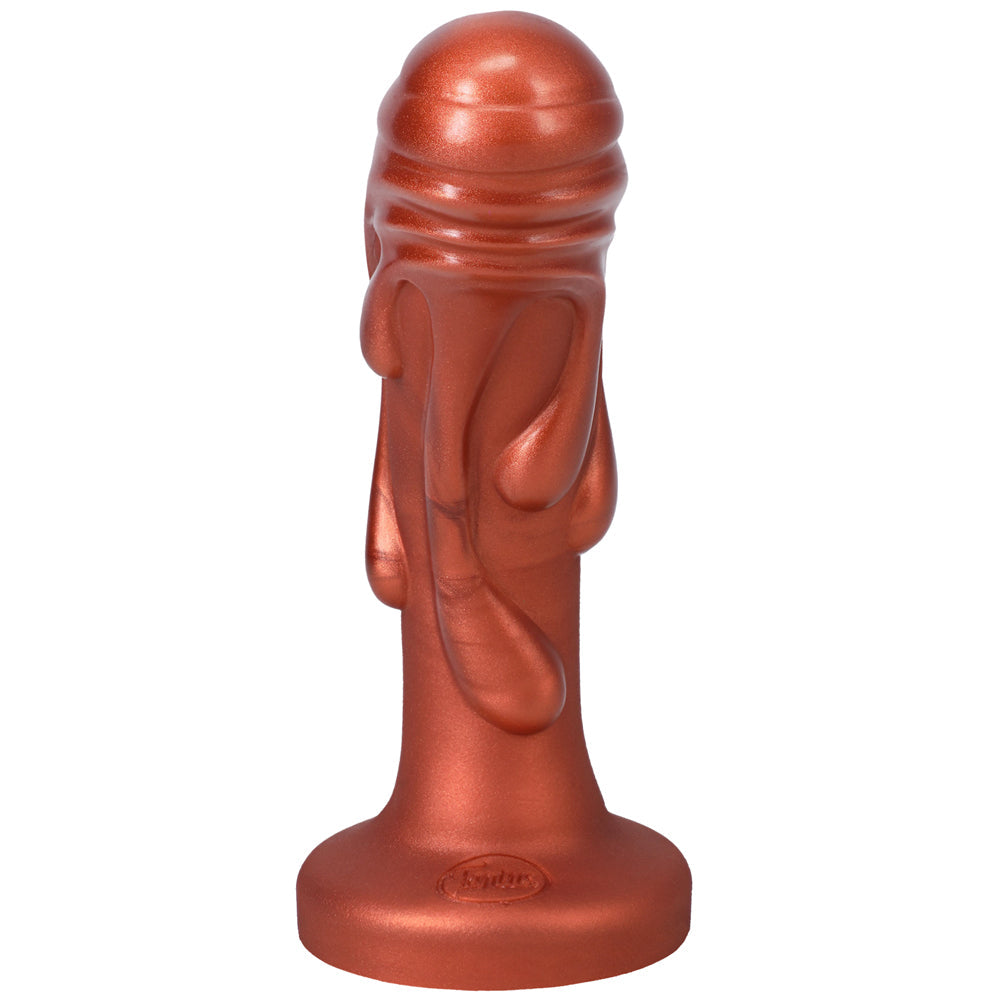 Tantus Magma 7 inches Fantasy Dildo Medium-Firm Copper
