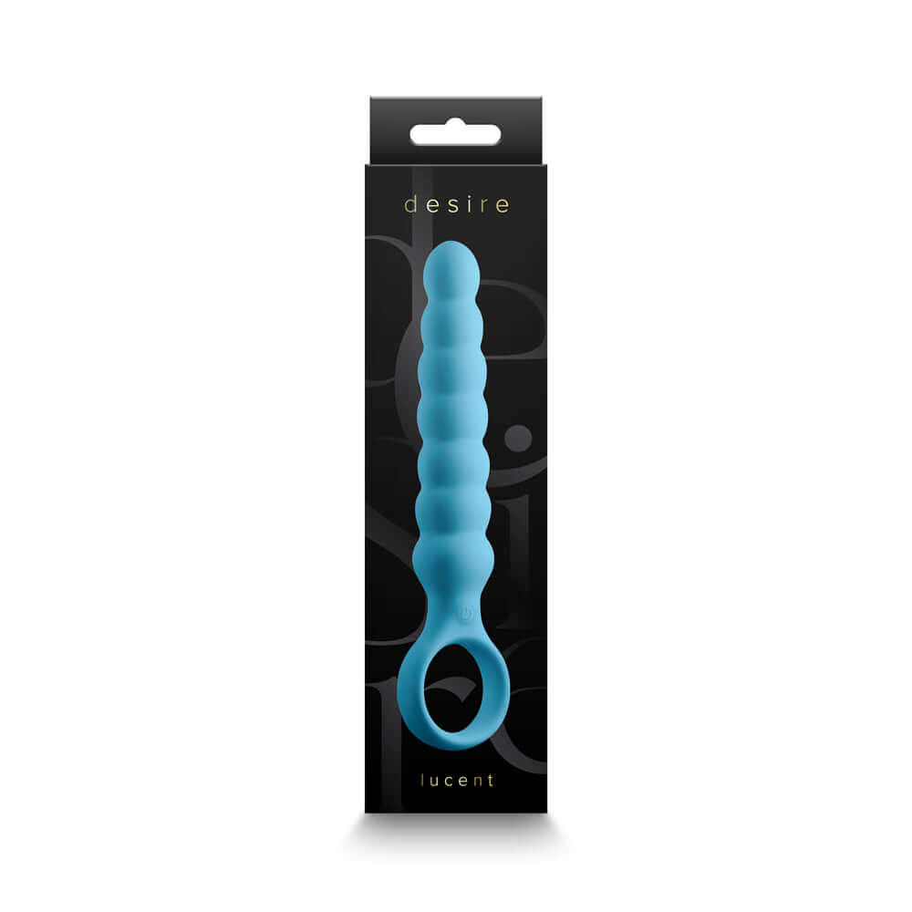 Desire Lucent Blue Anal Beads