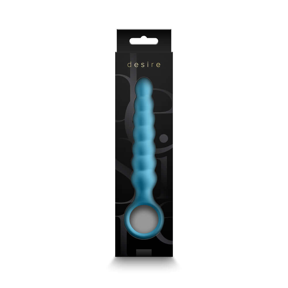 Desire Lucent Blue Anal Beads