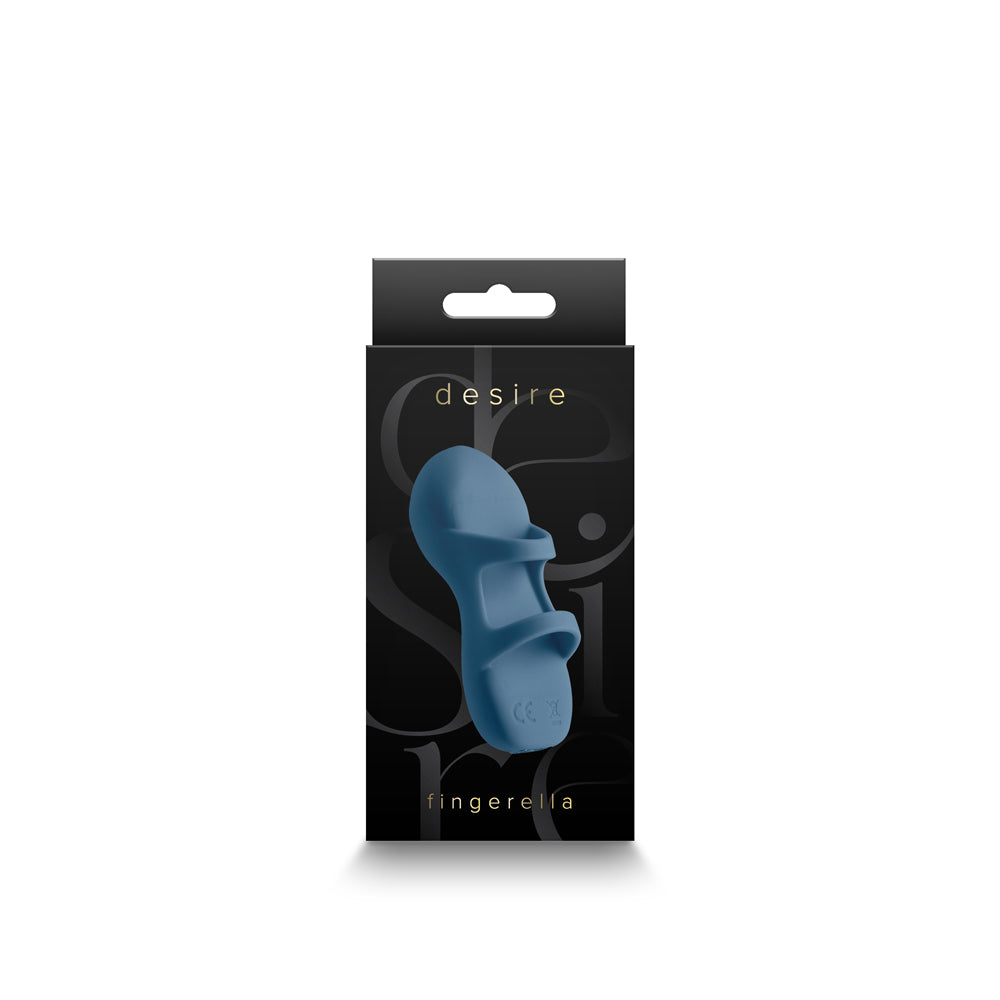 Desire Fingerella Massager Navy