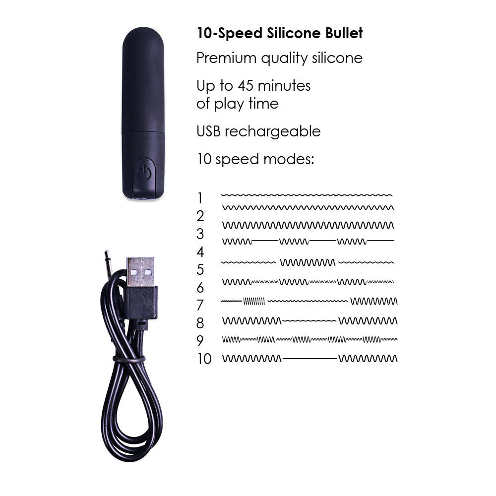 Ouch! Vibrating Strap-on Hipster Black XL/2XL