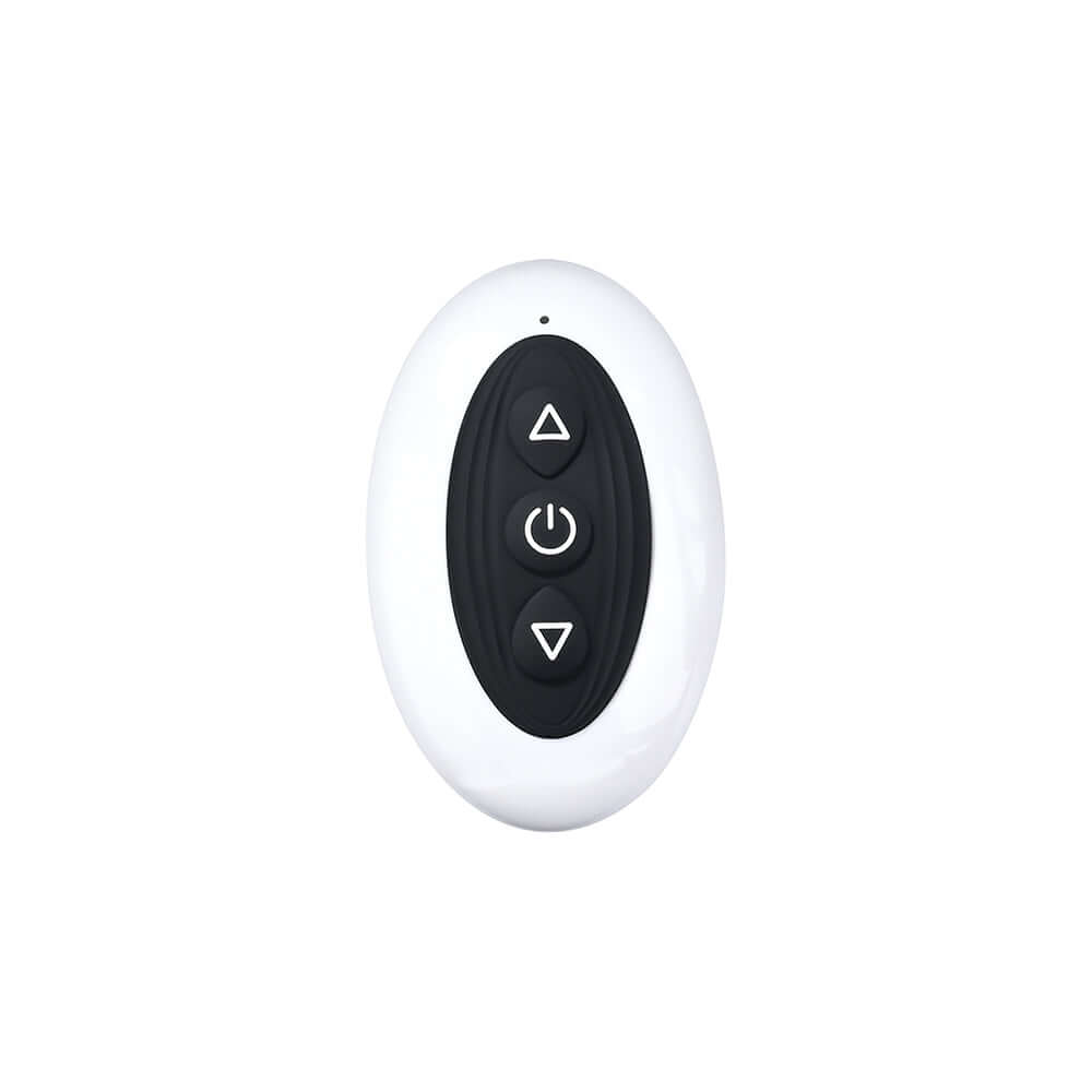 Playboy The 3 Way Rechargeable Remote Controlled Vibrating Silicone Cockring with Stimulator Black