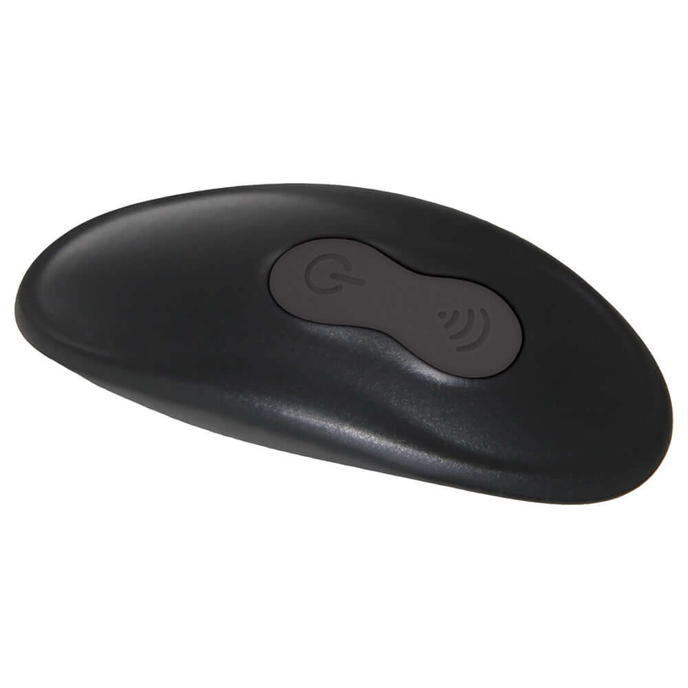 Playboy Triple Play Vibrating Cockring with Stimulator Black