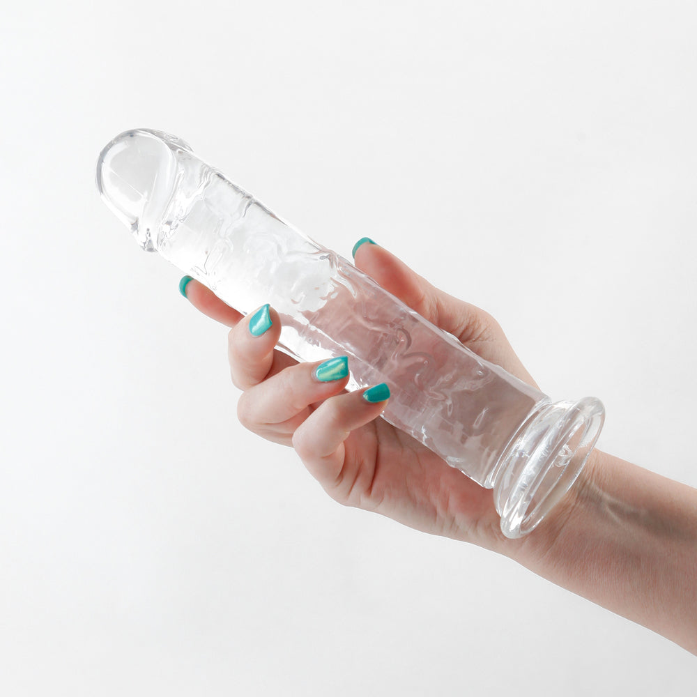 Fantasia Upper 8 inch Jelly Dildo Clear
