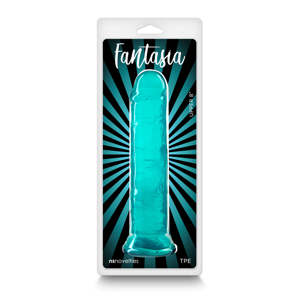Fantasia Upper 8 inch Jelly Dildo Teal