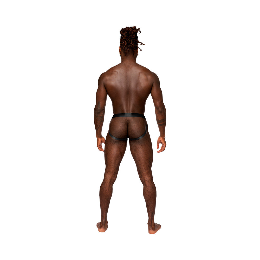 Male Power Easy Breezy Jock Sleeve Black S/M