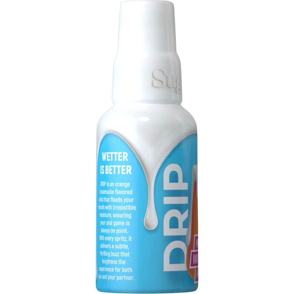 Sugar Splash Drip Mouth Watering Mist 1 Oz refreshing oral spray for fresh breath on the go.