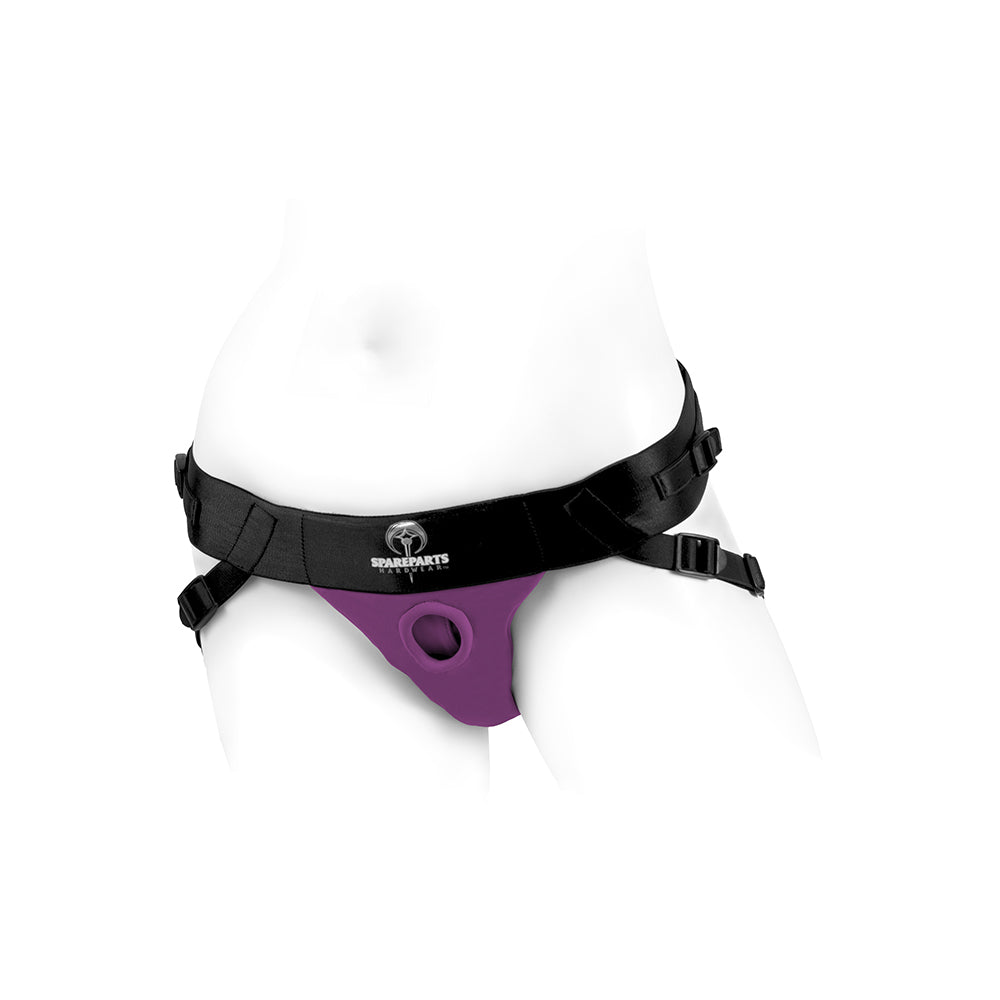 SpareParts Joque Double Strap Harness Purple Size B
