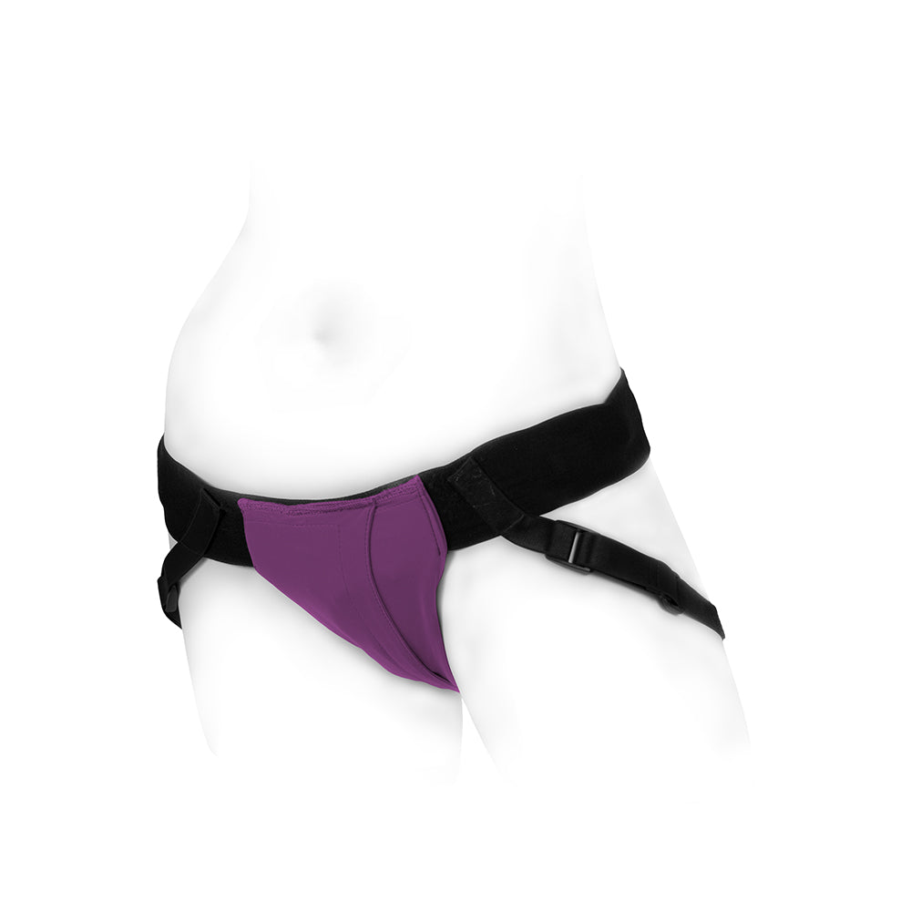 SpareParts Joque Double Strap Harness Purple Size B
