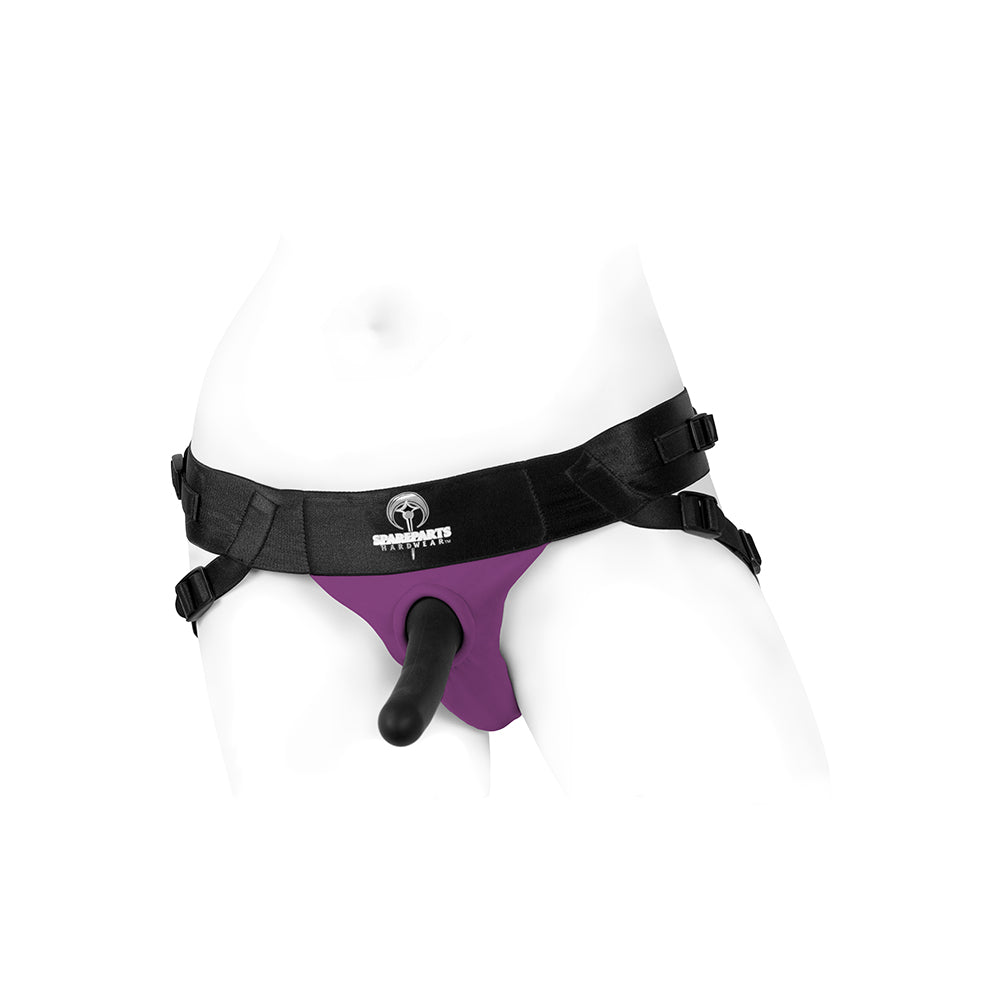 SpareParts Joque Double Strap Harness Purple Size B