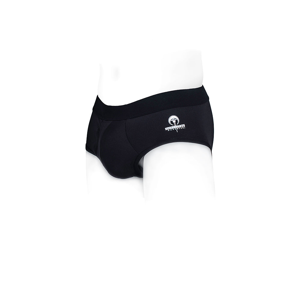 SpareParts Pete Briefs Nylon Packing Underwear Black Size L
