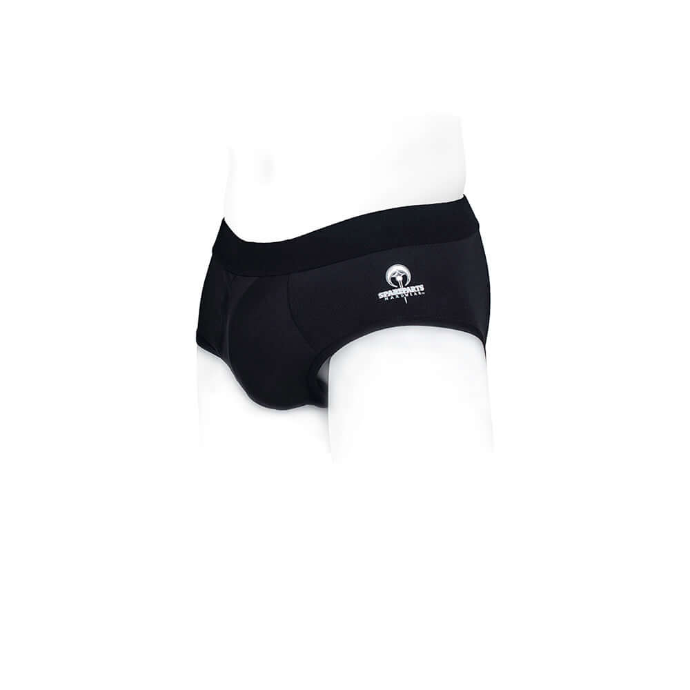 SpareParts Pete Briefs Nylon Packing Underwear Black Size 2XL