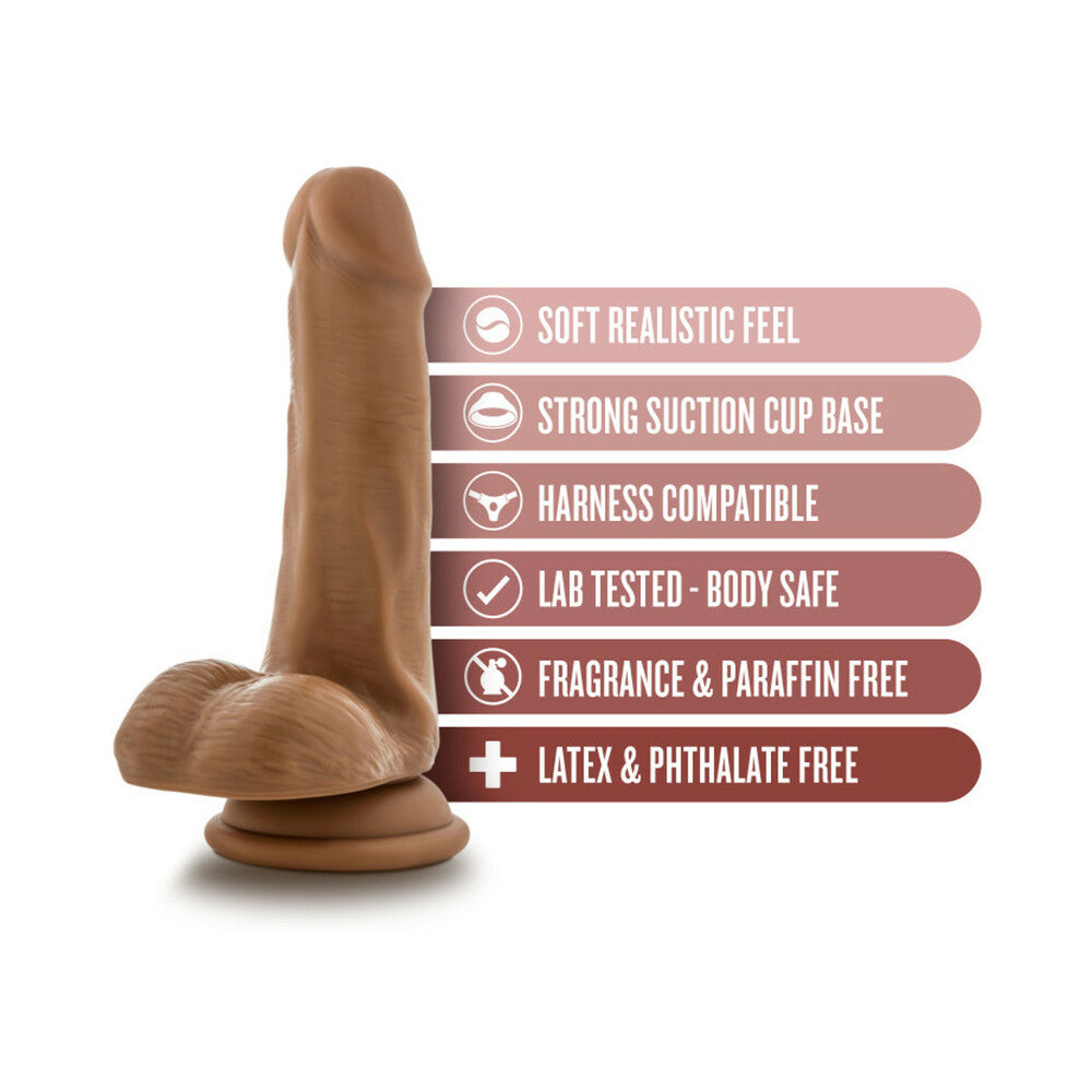 Dr. Skin Dr. Jeffrey 6.5 inches Dildo with Balls Tan