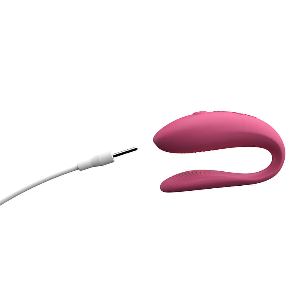 We-Vibe Sync Lite App Control Rechargeable Silicone Couples Vibrator - Pink