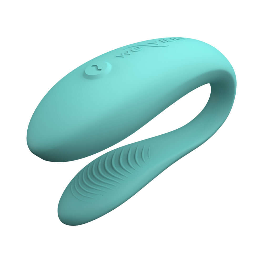 We-Vibe Sync Lite App Control Rechargeable Silicone Couples Vibrator - Aqua