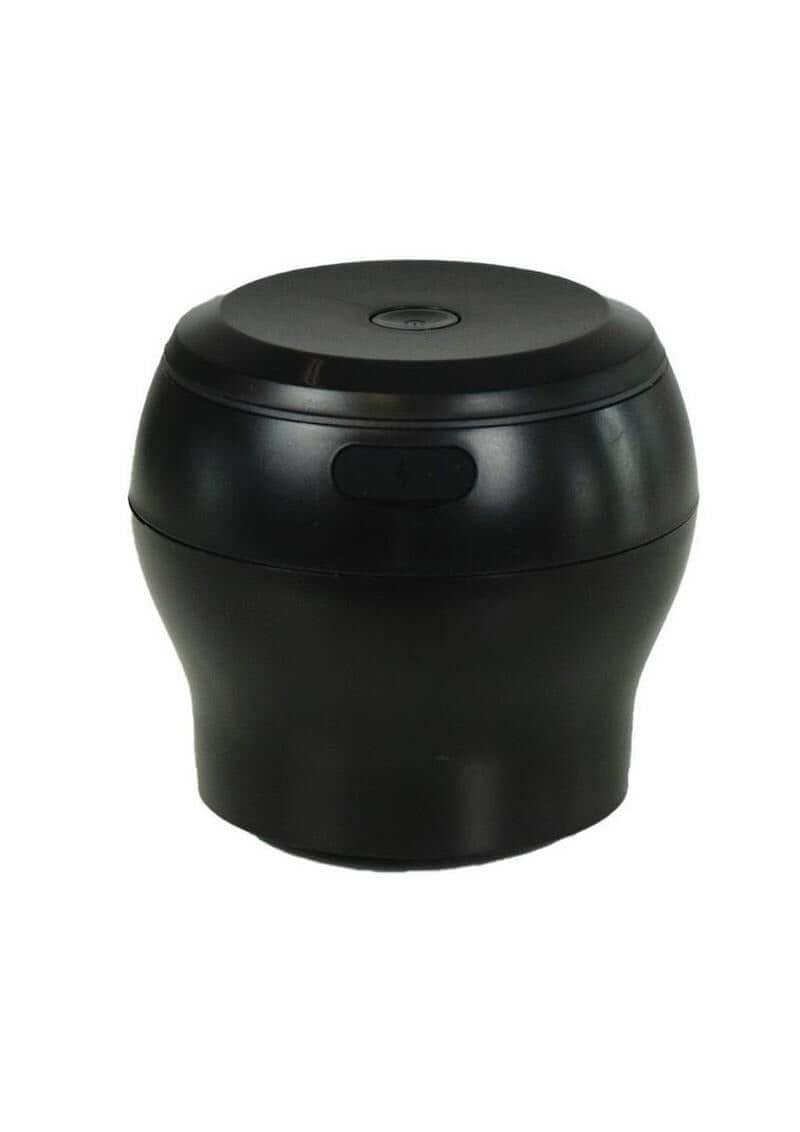 Kiiroo PowerBlow Interactive Suction BlowJob Device in sleek black design with button