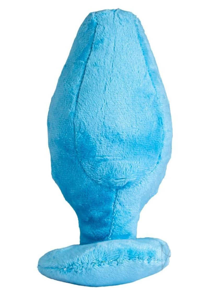Plush dog toy Scruffy Mutt Plug McRuf Blue, fun and durable for fetching, chewing, and cuddling.